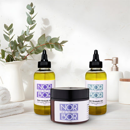 NORBOR BEAUTY - Scalp Nourishing Kit (Alopecia and Balding Stopper)