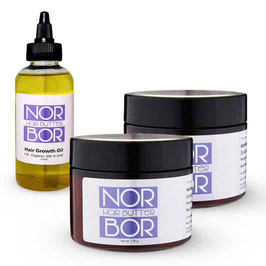 NORBOR BEAUTY - Scalp Nourishing Kit (Alopecia and Balding Stopper)