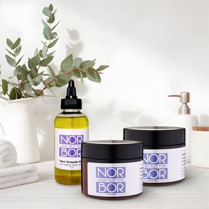 NORBOR BEAUTY - Scalp Nourishing Kit (Alopecia and Balding Stopper)