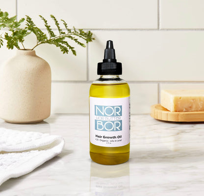 NORBOR BEAUTY - Organic Hair Growth Kit (Hair Oil + Scalp Butter)
