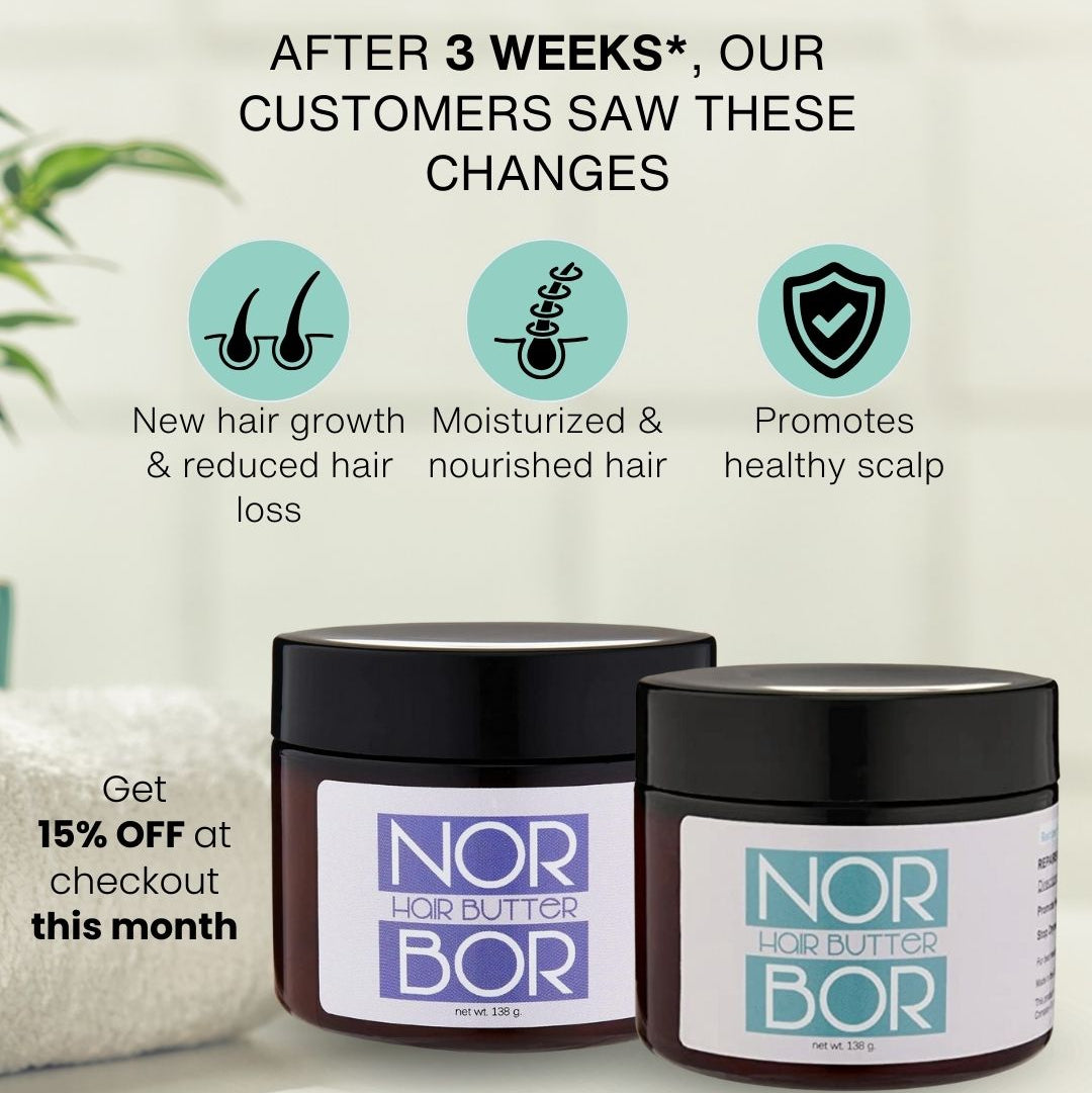 NORBOR BEAUTY - Organic Hair Growth Butter