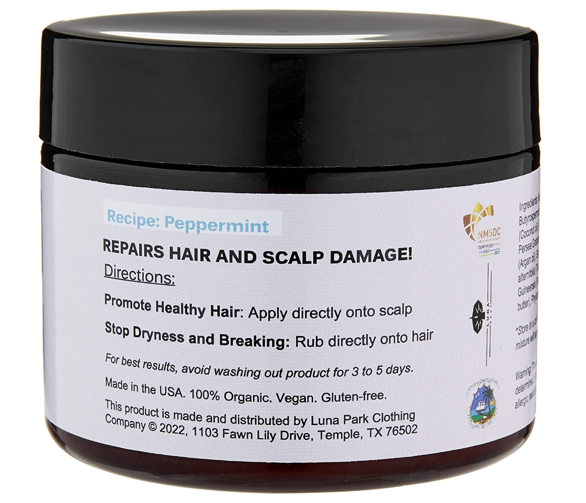 NORBOR BEAUTY - Organic Hair Growth Kit (Hair Oil + Scalp Butter)